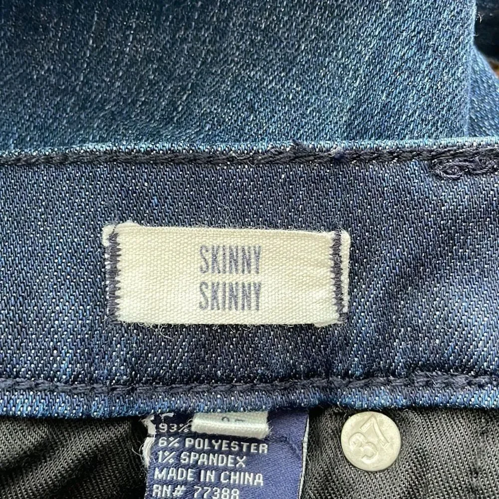 Madewell Skinny Skinny Blue Jeans. Mid Rise. Size 27.